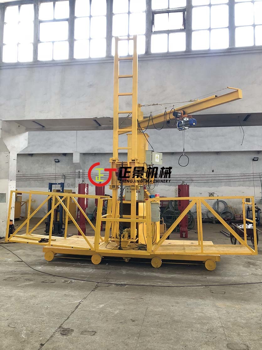 橋梁防撞墻模板施工臺車