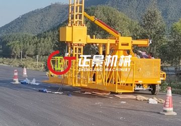 廣東江門(mén)273省道高速橋下水管安裝