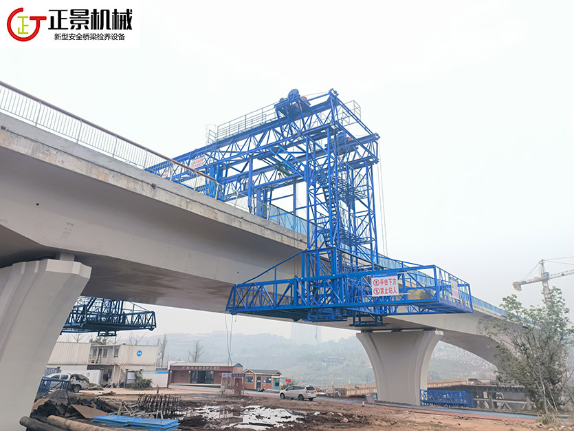 橋梁側(cè)面施工臺(tái)車(chē)